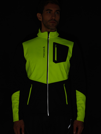 Куртки Куртка Fischer Softshell Warm black/yellow Артикул 4680162763560, 4680162763577