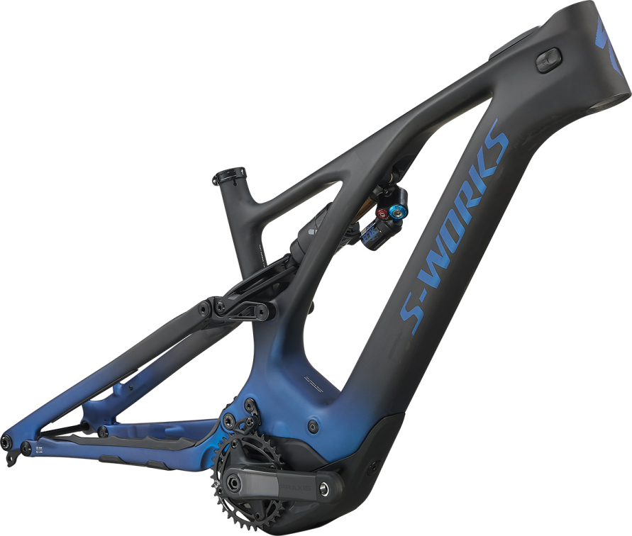 Рамы горных велосипедов рама Specialized S-Works Turbo Levo 29/27 2022 Blue Ghost Gravity Fade / Black / Light Silver Артикул 75221-0304, 75221-0306, 75221-0301, 75221-0302, 75221-0305, 75221-0303