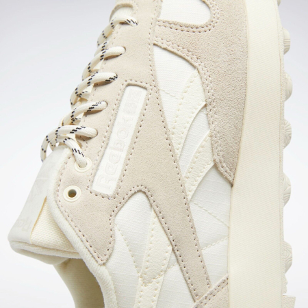 Кроссовки Кроссовки Reebok Classic Leather classic white/classic white/stucco Артикул GY152712, GY152710, GY152711.5, GY152710.5, GY152712.5, GY152711