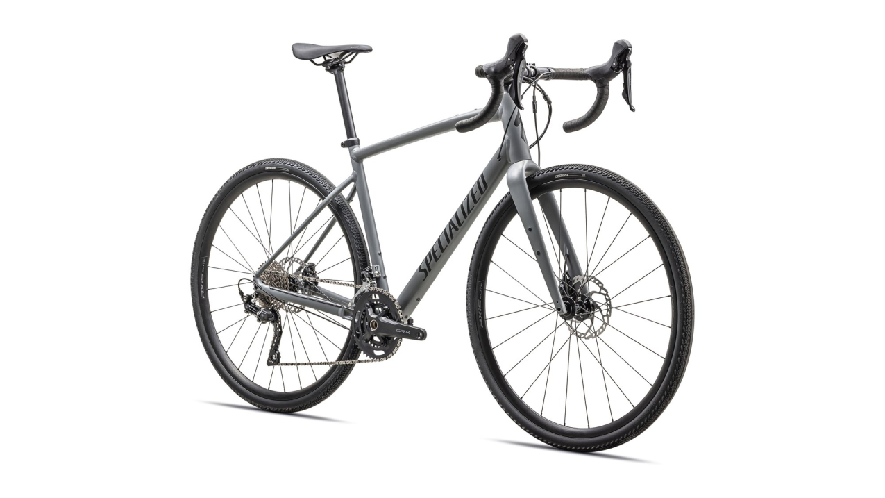 Гравийные велосипеды, ригиды Specialized Diverge E5 Elite 2025 Satin Ashen / Obsidian Артикул 95425-4154, 95425-4152, 95425-4144, 95425-4161, 95425-4149, 95425-4158, 95425-4156