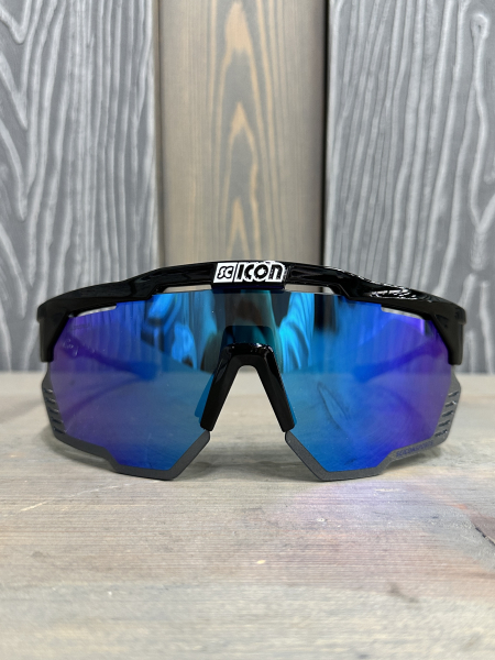 Очки Очки спортивные Scicon AeroShade Kunken оправа Black Gloss линза SCNPP Multimirror Blue Артикул 