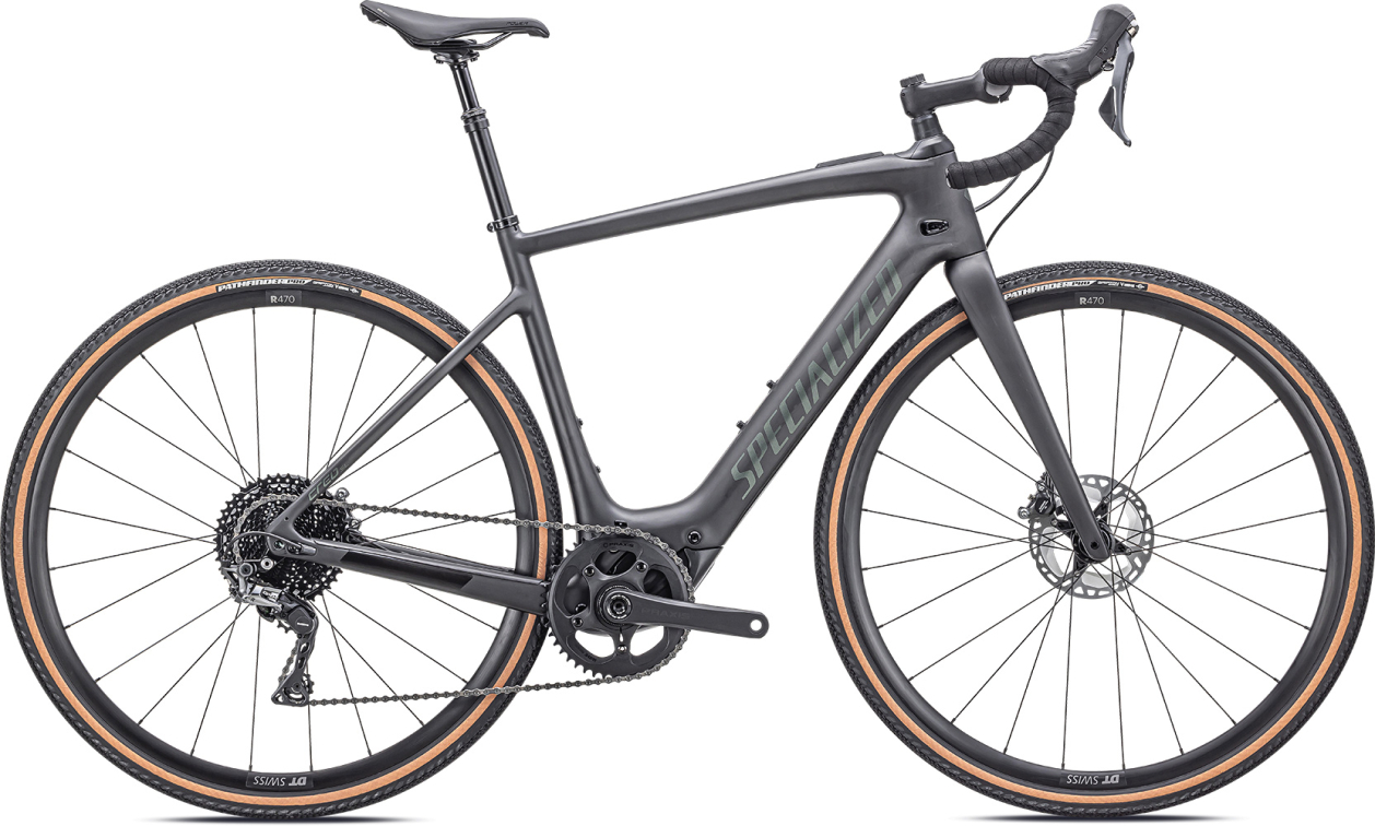 TURBO CREO EVO - Gravel всемогущий! Specialized Turbo Creo SL Comp Carbon Evo 2022 Carbon / Oak Green Metallic Артикул 98122-5506