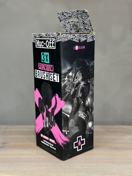 Велохимия Набор щеток 3шт Muc-Off Premium Brush для чистки и полировки велосипеда 220 Артикул 