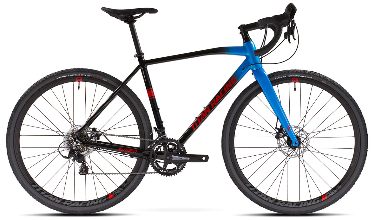 Гравийные велосипеды, ригиды Titan Racing Switch Sport Black/Blue/Red Артикул 2272091120700, 2272091130700, 2272091110700