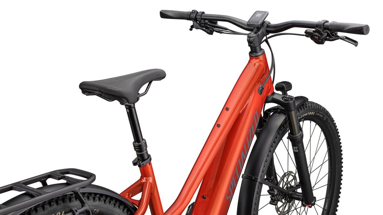 TURBO TERO - Способность колесить где угодно! Specialized Turbo Tero 4.0 Step-Through EQ 2025 Gloss Redwood / Satin Black Reflective Артикул 95124-6002, 95124-6005, 95124-6004, 95124-6003