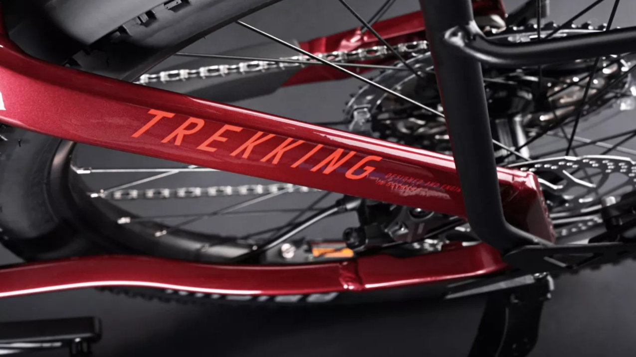 Электровелосипеды с двигателем Bosch, Yamaha, Shimano HAIBIKE Trekking 11 i750Wh 12-G Sram GX Eagle Tuscan/Neon Red  Артикул 45568360, 45568350