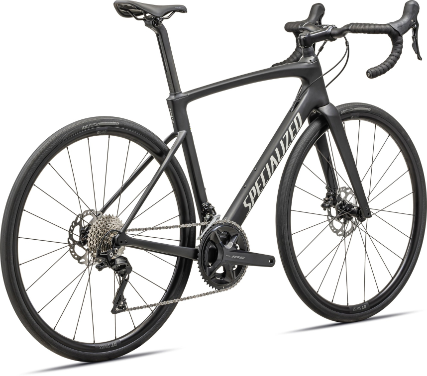 Шоссейные велосипеды Specialized Roubaix Sport 105 2024 Metallic Obsidian/Birch Артикул 94424-6044, 94424-6064, 94424-6054, 94424-6049, 94424-6052, 94424-6056, 94424-6061, 94424-6058