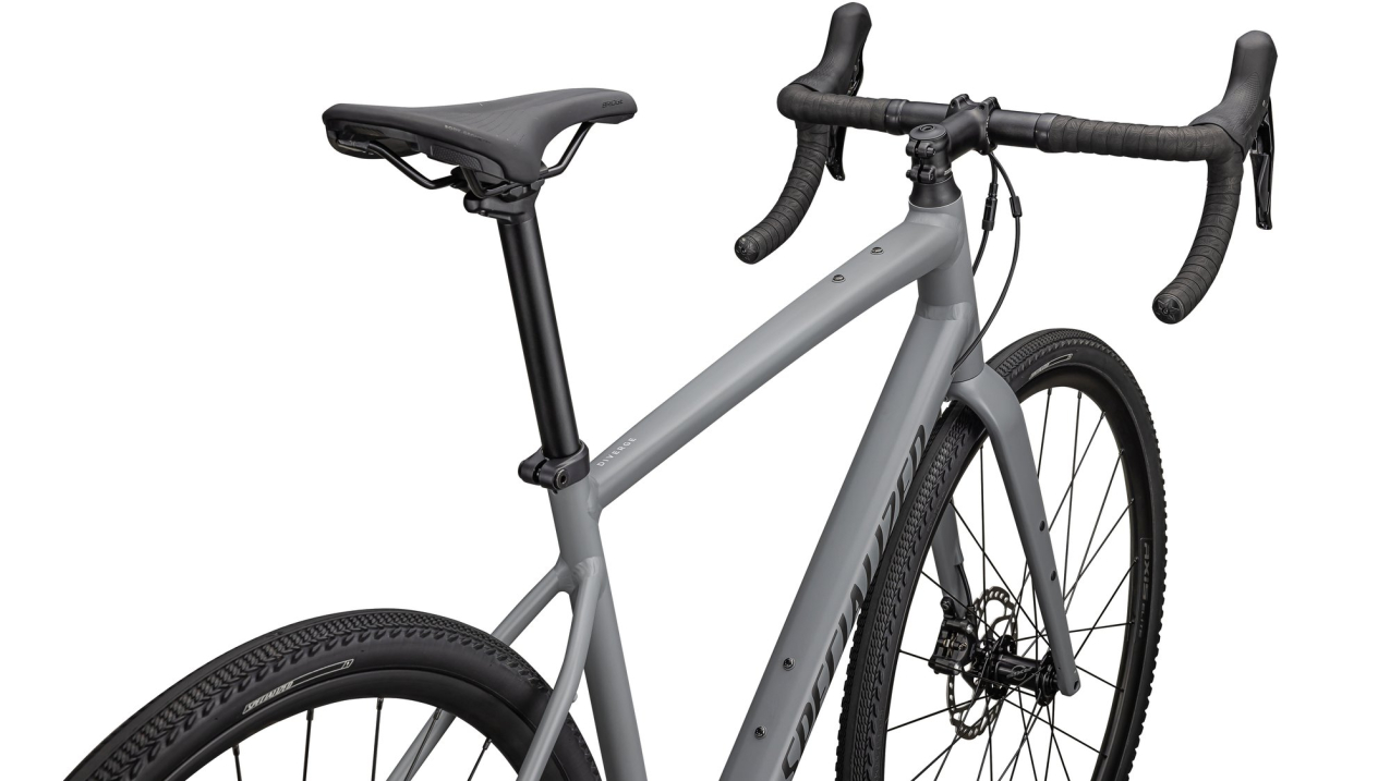 Гравийные велосипеды, ригиды Specialized Diverge E5 Elite 2025 Satin Ashen / Obsidian Артикул 95425-4154, 95425-4152, 95425-4144, 95425-4161, 95425-4149, 95425-4158, 95425-4156