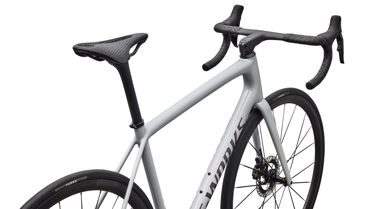 S-WORKS велосипеды шоссе Specialized S-Works Aethos 2 Shimano Dura-Ace Di2 2026 Gloss Dolomite Metallic Артикул 97226-0156, 97226-0161, 97226-0149, 97226-0158, 97226-0152, 97226-0154