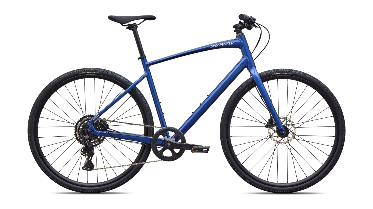 Городские велосипеды Specialized Sirrus X 2.0 2027 Pacific Blue/White Артикул 92427-9604