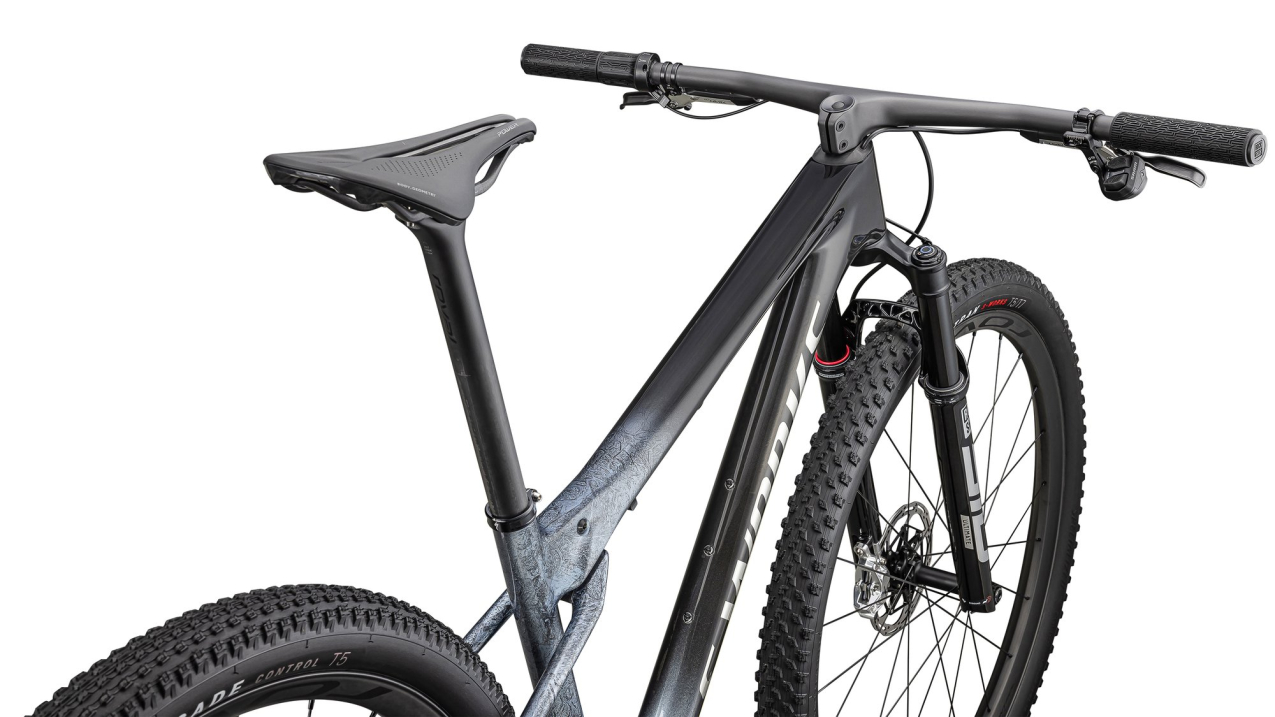S-WORKS горные велосипеды Specialized S-Works Epic World Cup 2025 Gloss Glacial Metallic Granite / Brushed Chrome Артикул 93125-0303, 93125-0304, 93125-0302, 93125-0305
