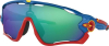 Очки Очки спортивные OAKLEY JAWBREAKER оправа Sapphire Blue линза Prizm Jade Артикул 