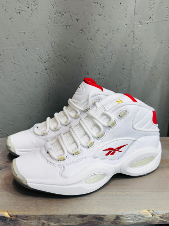 Кроссовки Кроссовки Reebok Question Mid ftwr white/ftwr white/vector red Артикул GX02308.5, GX023011, GX02309.5, GX02308, GX02307, GX02305.5, GX023011.5
