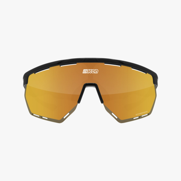 Очки спортивные Scicon AeroWing оправа Black Gloss линза SCNPP Multimirror Bronze