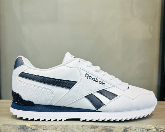 Кроссовки Кроссовки Reebok Royal Glide White/ Collegiate Navy Артикул BD532110, BD532113, BD532111.5, BD53219.5, BD532110.5, BD53219, BD53218.5