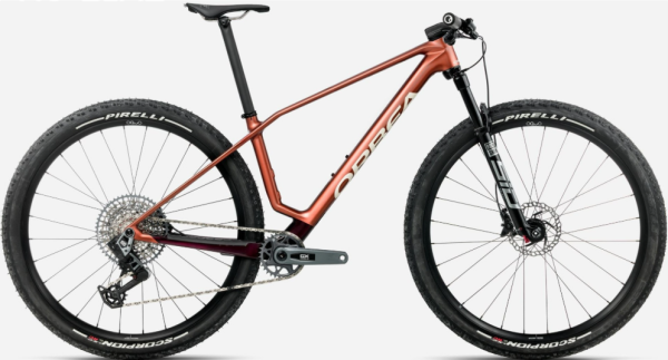 Orbea Alma M-PRO 2027 Матовый терракотовый / Бордовый глянец