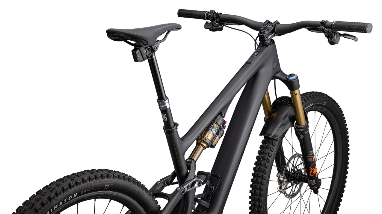 TURBO LEVO - лучшее из возможного! Specialized S-Works Levo SL Carbon 2023 Satin Carbon / Brushed Black Chrome Foil / Silver Dust Артикул 96822-0101, 96822-0106, 96822-0105, 96822-0104, 96822-0102, 96822-0103