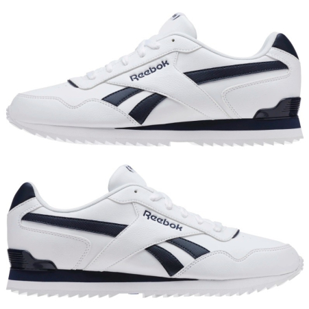 Кроссовки Кроссовки Reebok Royal Glide White/ Collegiate Navy Артикул BD532110, BD532113, BD532111.5, BD53219.5, BD532110.5, BD53219, BD53218.5