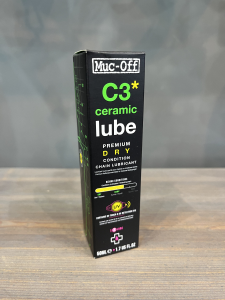 Велохимия Смазка для цепи с керамикой Muc-Off C3 Dry Weather Ceramic Lube 50мл (сухая погода) 871 Артикул 