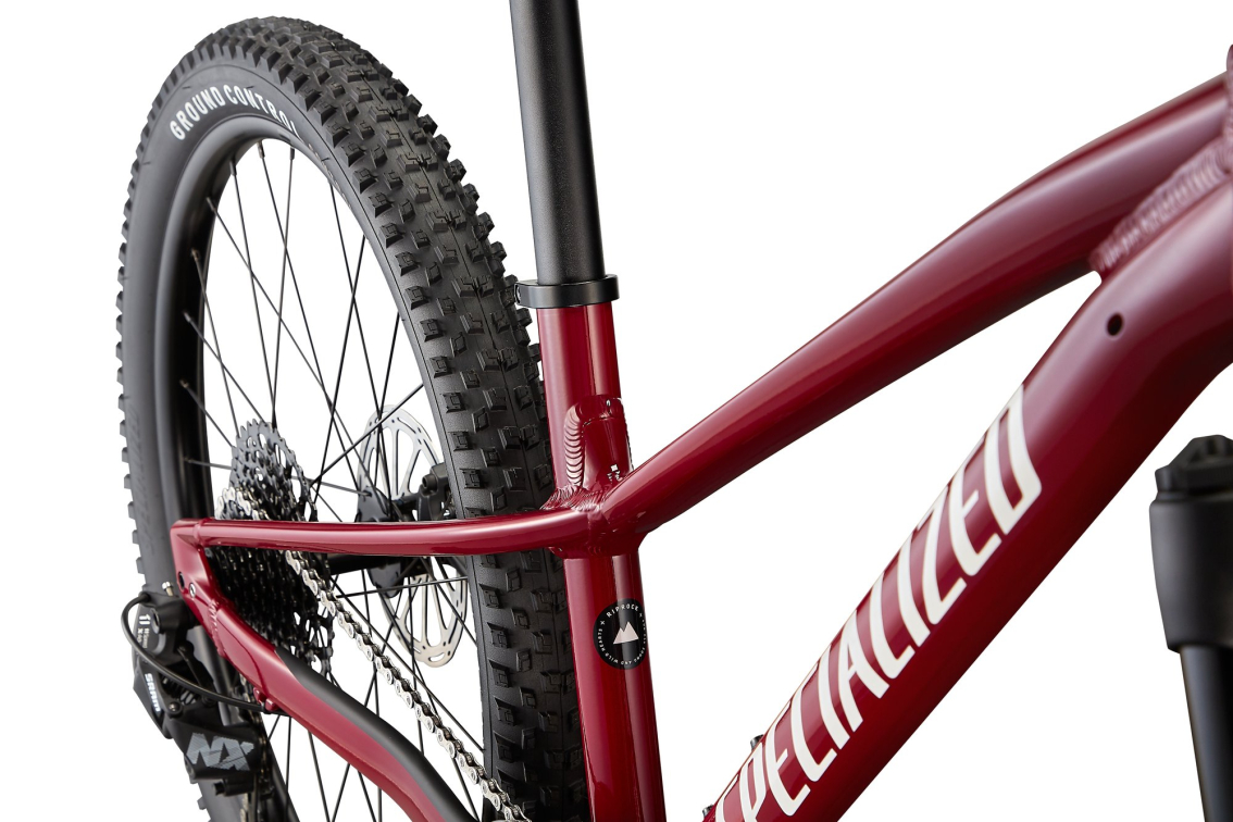 24 дюйма (7-11 лет) Specialized Riprock 24 Expert 2024 Gloss Raspberry / White Артикул 96522-3411