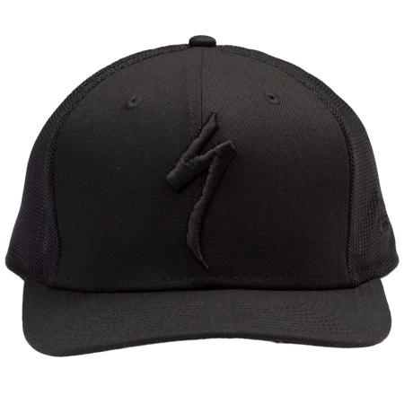 Шапки, кеппи, бейсболки Кепка Specialized New Era S-Logo Trucker Hat Black Артикул 