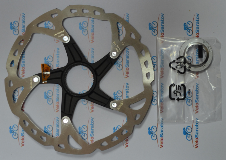 Тормозные диски Тормозной диск Shimano SLX RT67 Артикул ISMRT67S, ISMRT67L, ISMRT67M