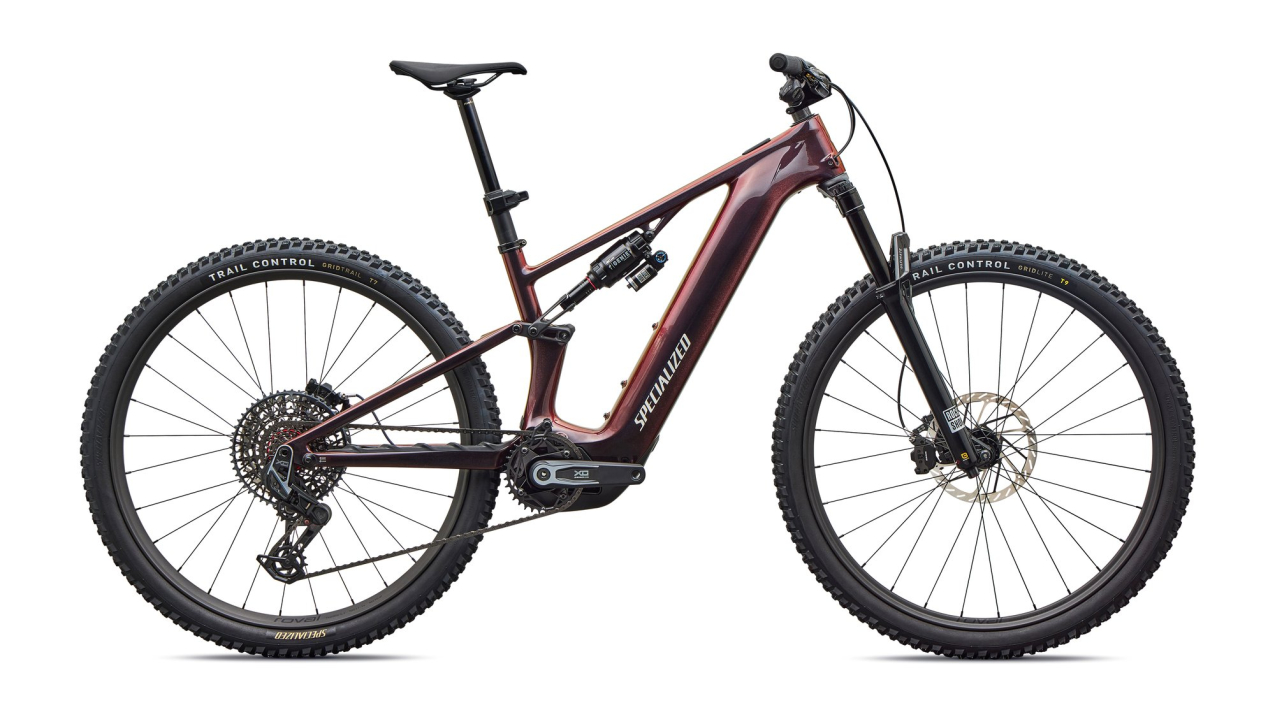 TURBO LEVO - лучшее из возможного! Specialized Turbo Levo R Pro 29 SRAM X0 Eagle AXS T-Type 2027 Gloss Black Red Chameleon Артикул 95727-1105, 95727-1106, 95727-1103, 95727-1104, 95727-1102