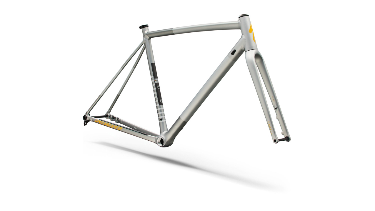 Рамы шоссе, гревел рама Specialized Crux DSW 2026 Shadow Silver / California Sunshine Артикул 71426-7456, 71426-7449, 71426-7454, 71426-7452, 71426-7461, 71426-7458