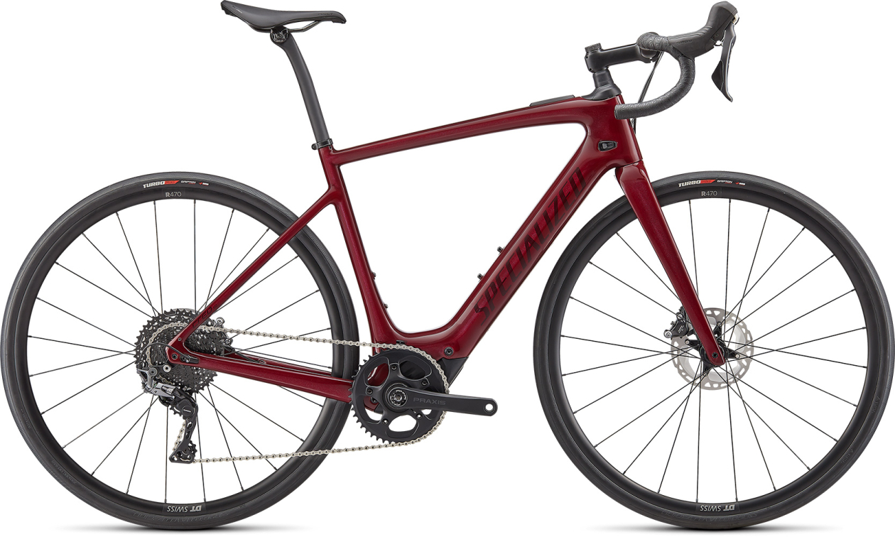 TURBO CREO - теперь 200 км реально! Specialized Turbo Creo SL Comp Carbon 2022 Maroon/Red Tint Артикул 98122-5005, 98122-5002, 98122-5003, 98122-5004, 98122-5006