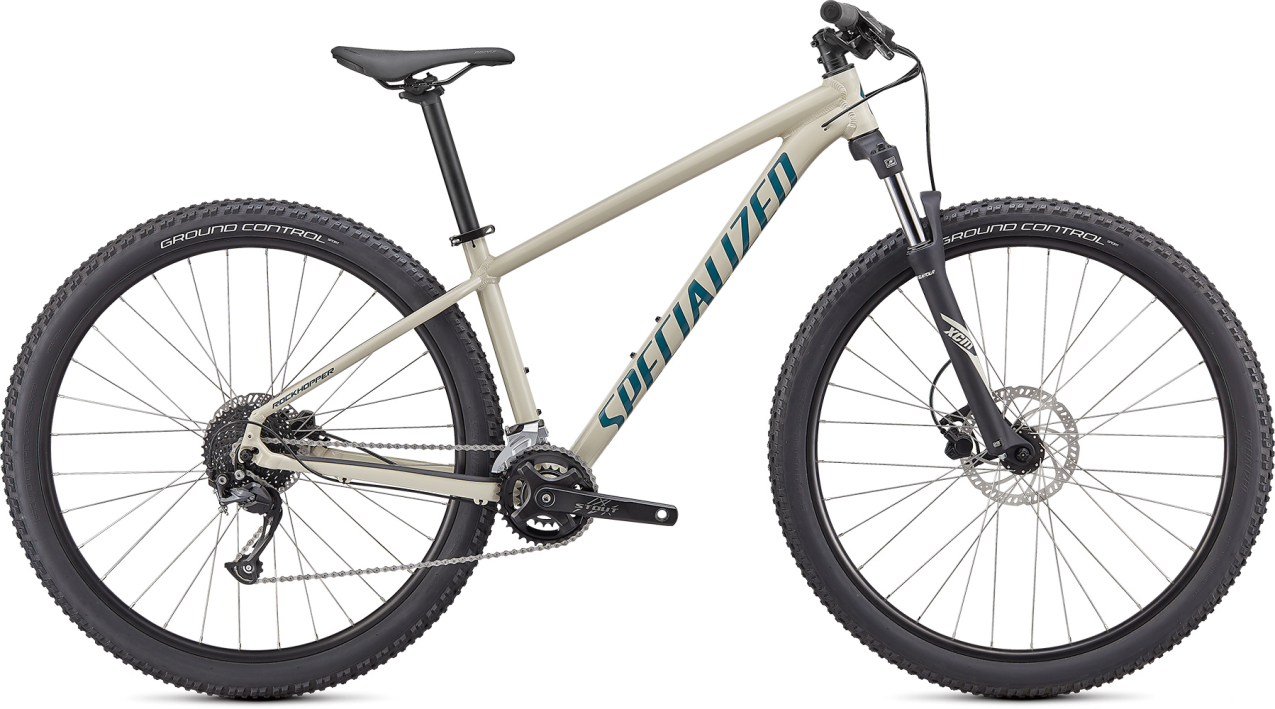 Купить Specialized Rockhopper Sport 27,5 2021 Gloss White Mountains / Dusty Turquoise Артикул 91520-6201, 91520-6203, 91520-6202