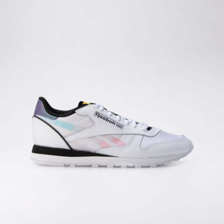 Кроссовки Кроссовки Reebok Classic Leather ftwr white/prelude purple/core black Артикул GY98049.5, GY98045, GY98047.5, GY98048