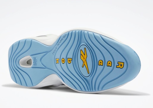 Кроссовки Кроссовки Reebok Question Mid ftwr white/fluid blue/toxic yellow Артикул GW885411, GW88547, GW885410, GW88548, GW88549