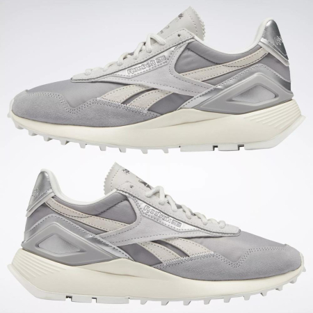 Кроссовки Кроссовки женские Reebok Classic Leather Legacy AZ pure grey 4/pure grey 2/pewter Артикул GX48049, GX480410, GX48047.5, GX48048, GX48048.5, GX48046.5, GX48045.5
