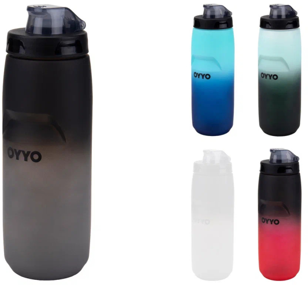 Фляга OYYO BT33 750мл черный/коричневый