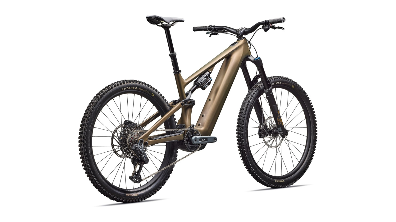 TURBO LEVO - лучшее из возможного! Specialized Turbo Levo 4 Expert Satin Burnt Gold Metallic / Doppio Артикул 95224-3306, 95224-3302, 95224-3303, 95224-3305, 95224-3304