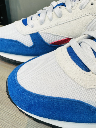Кроссовки Кроссовки Reebok Classic Leather vector blue/ftwr white/vector red Артикул GX22576, GX225710, GX225711.5, GX225713, GX225712, GX225710.5, GX225711, GX22577.5, GX22578.5, GX22578, GX22579, GX22579.5