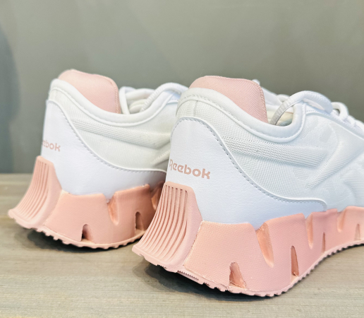 Кроссовки Кроссовки женские Reebok Zig Dynamica 3 ftwr white/smokey rose/ftwr white Артикул GY14808.5, GY14807, GY148010, GY14807.5, GY14809, GY14806, GY14809.5