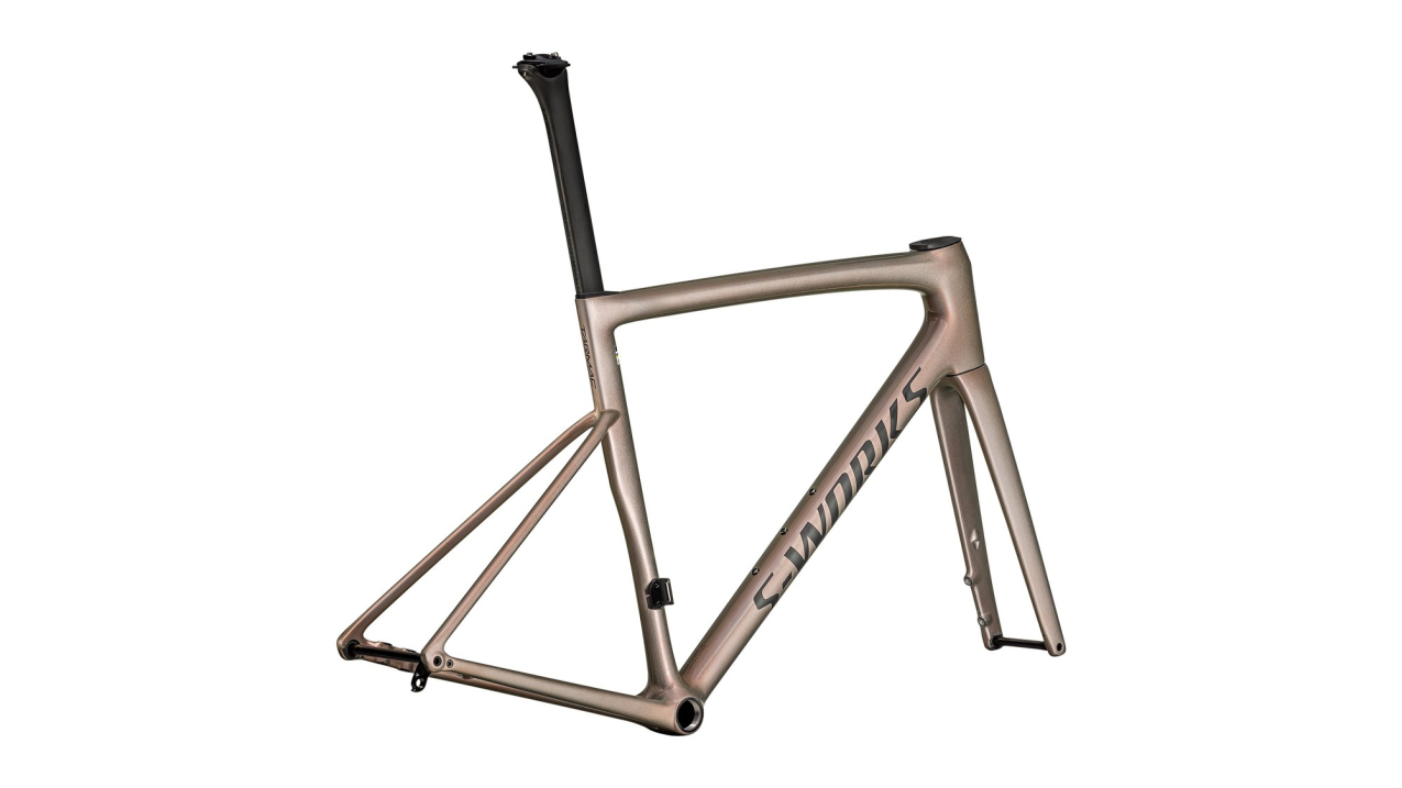S-WORKS велосипеды шоссе Specialized S-Works Tarmac SL8 2025 Gloss Viavi Red Gold Over Silver / Satin Metallic Obsid Артикул 74925-1549, 74925-1552, 74925-1544, 74925-1558, 74925-1554, 74925-1556, 74925-1561