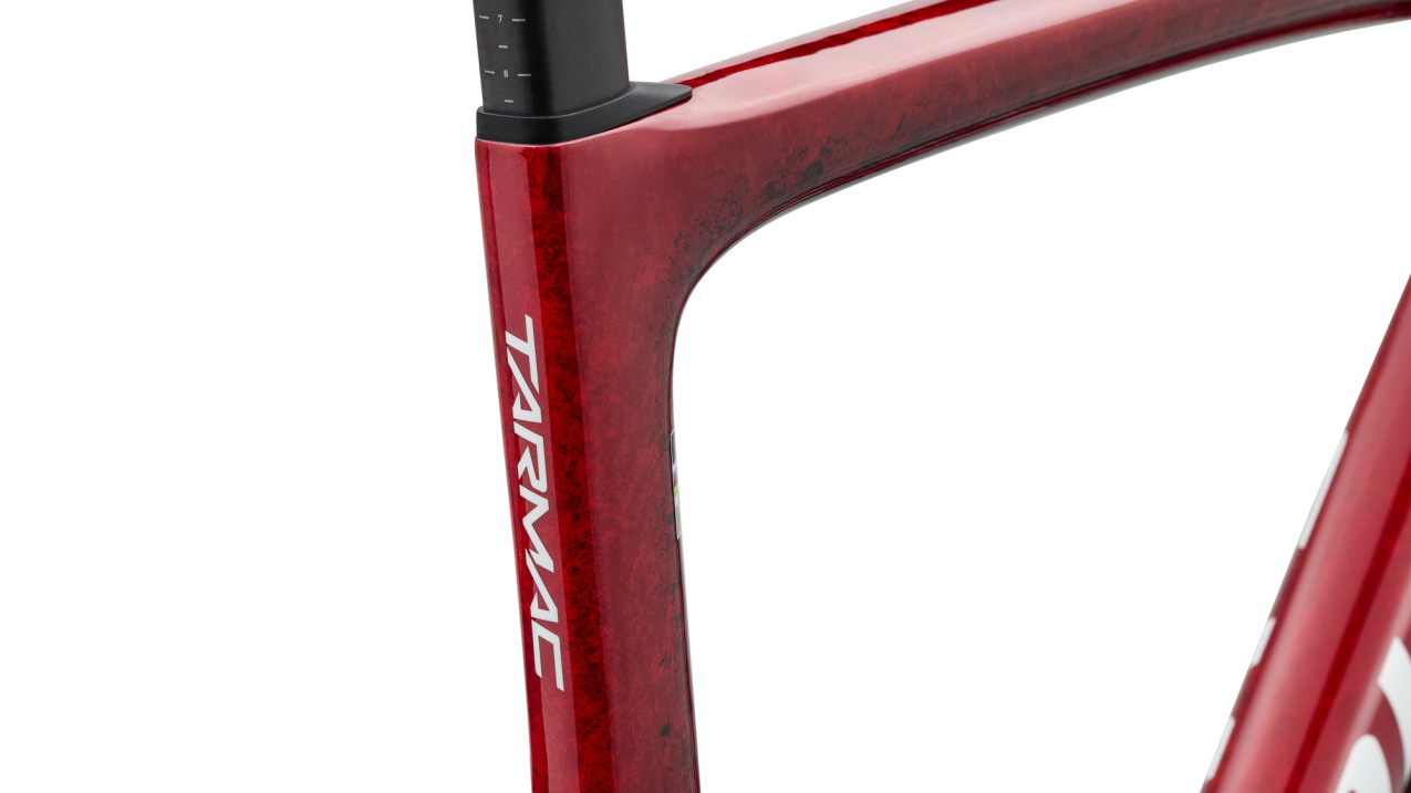 S-WORKS велосипеды шоссе рама Specialized S-Works Tarmac SL9 FRMSET 2027 Gloss Vivid Red / Tarmac Black / White Silver Metall Артикул 74927-0649, 74927-0654, 74927-0658, 74927-0661, 74927-0656, 74927-0652
