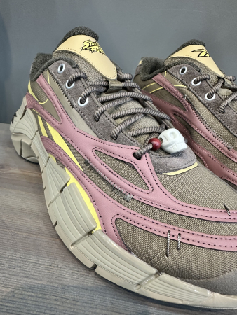 Кроссовки Кроссовки Reebok Zig Kinetica 2.5 Street Fighter cinnamon stick/parched earth /weathered yellow Артикул GZ953910.5, GZ95397.5, GZ95397, GZ953910, GZ95399, GZ95396, GZ95395.5, GZ95396.5, GZ95398.5, GZ95398, GZ953911.5, GZ953912, GZ953913, GZ95399.5, GZ953911