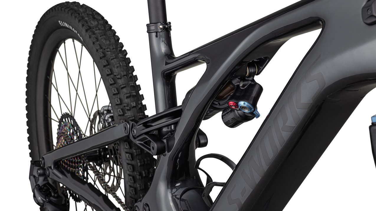 TURBO LEVO - лучшее из возможного! Specialized S-Works Turbo Levo 29/27 2023 Gloss Black Liquid Metal / Satin Black Chrome Foil Артикул 95223-0204, 95223-0202, 95223-0205, 95223-0206, 95223-0203
