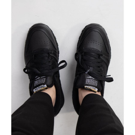 Кроссовки Кроссовки Reebok Maison Margiela Project 0 Classic Leather Memory Of black/ftwr white/black Артикул GW501413, GW50145, GW501410, GW50145.5, GW50149.5, GW50148, GW501411, GW50146.5, GW50149, GW50148.5, GW501410.5, GW50147.5, GW50147, GW50146