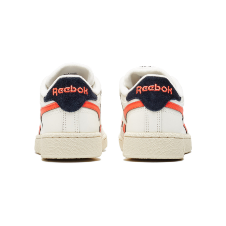 Кроссовки Кроссовки Reebok Club C Revenge chalk/semi orange flare/core black Артикул GX170210.5, GX17027, GX17026.5, GX17028.5, GX17028, GX170211.5, GX17026, GX17029.5, GX170210, GX17027.5, GX17029, GX170212, GX170211
