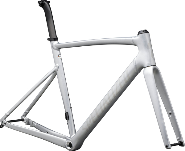 рама specialized allez sprint 2024 satin fog tint brush / black pearl