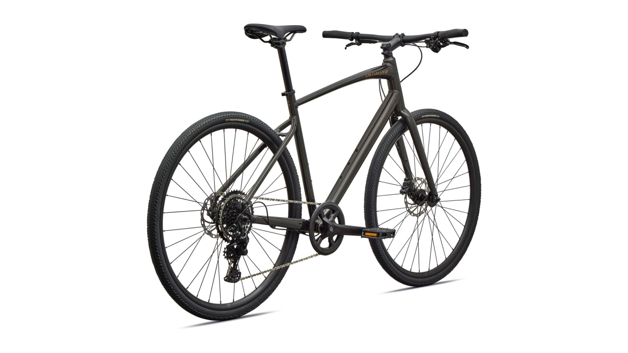 Городские велосипеды Specialized Sirrus X 2.0 2027 Gloss Metallic Obsidian / Burnt Gold Metallic Frost Reflective Артикул 92427-8204