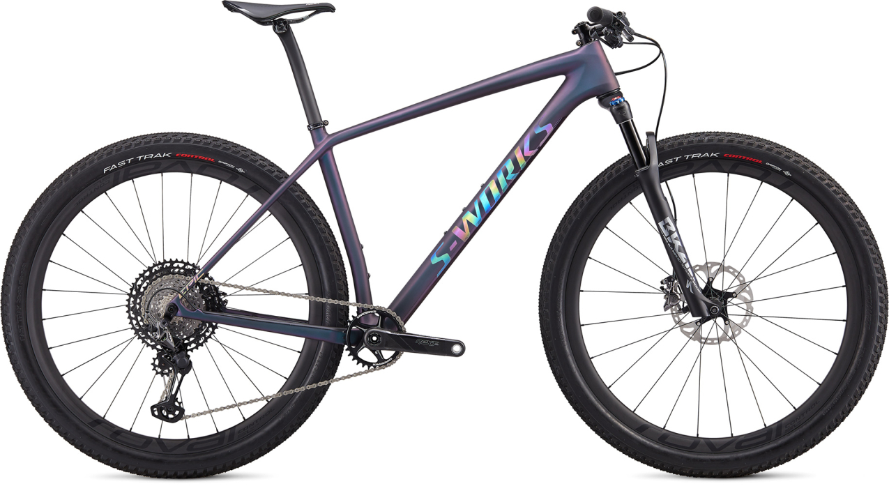 S-WORKS горные велосипеды Specialized S-Works Epic Hardtail Carbon Shimano 29 2020 хамелеон  Артикул 91320-0003, 91320-0005, 91320-0002, 91320-0004 